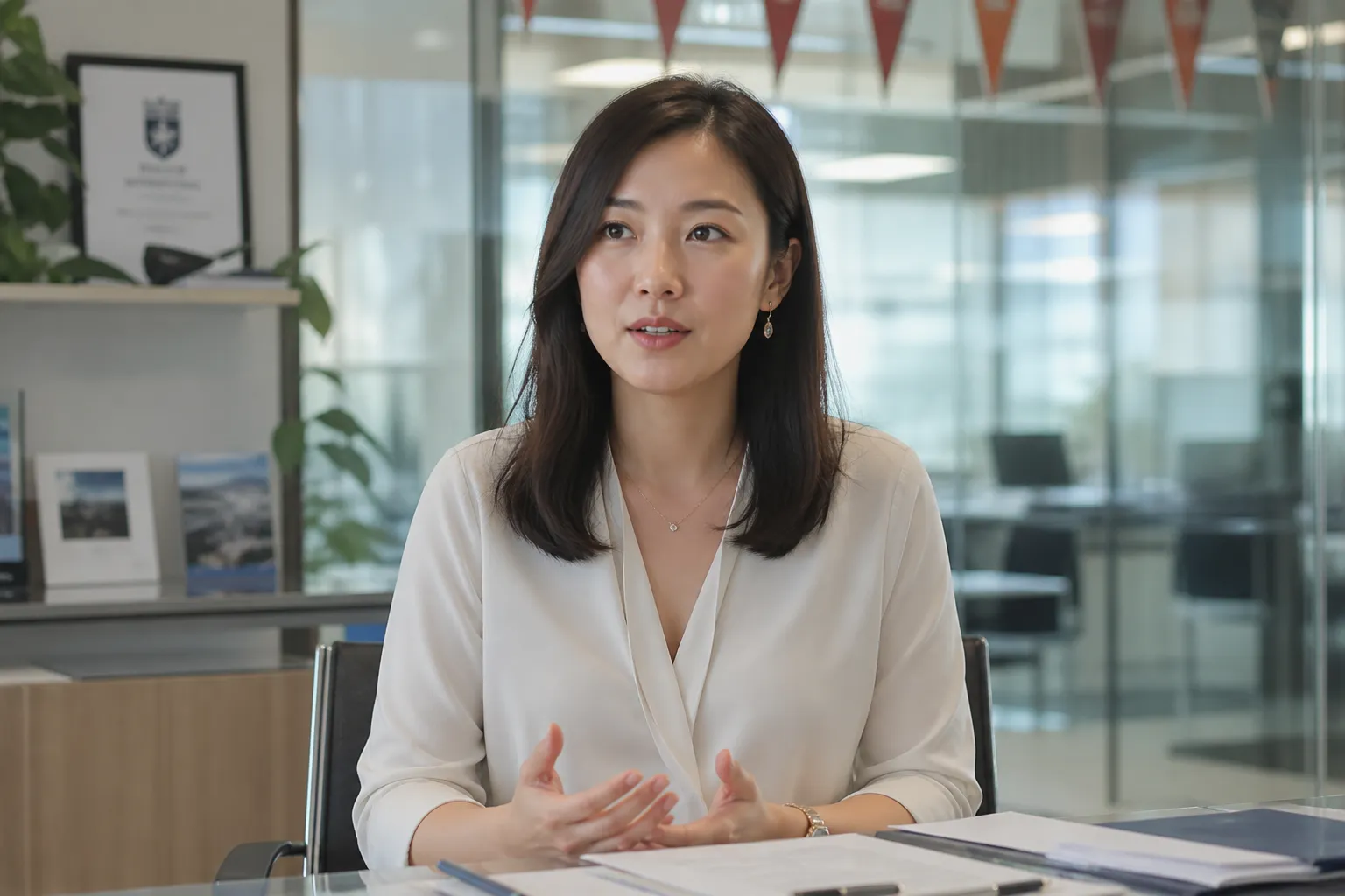 Illustrative portrait: Admissions Director, Singapore.