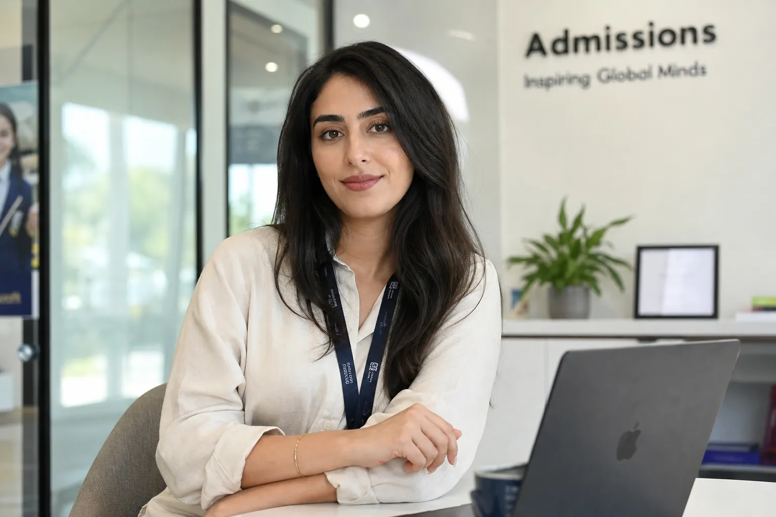 Illustrative portrait: Head of Admissions, United Arab Emirates.