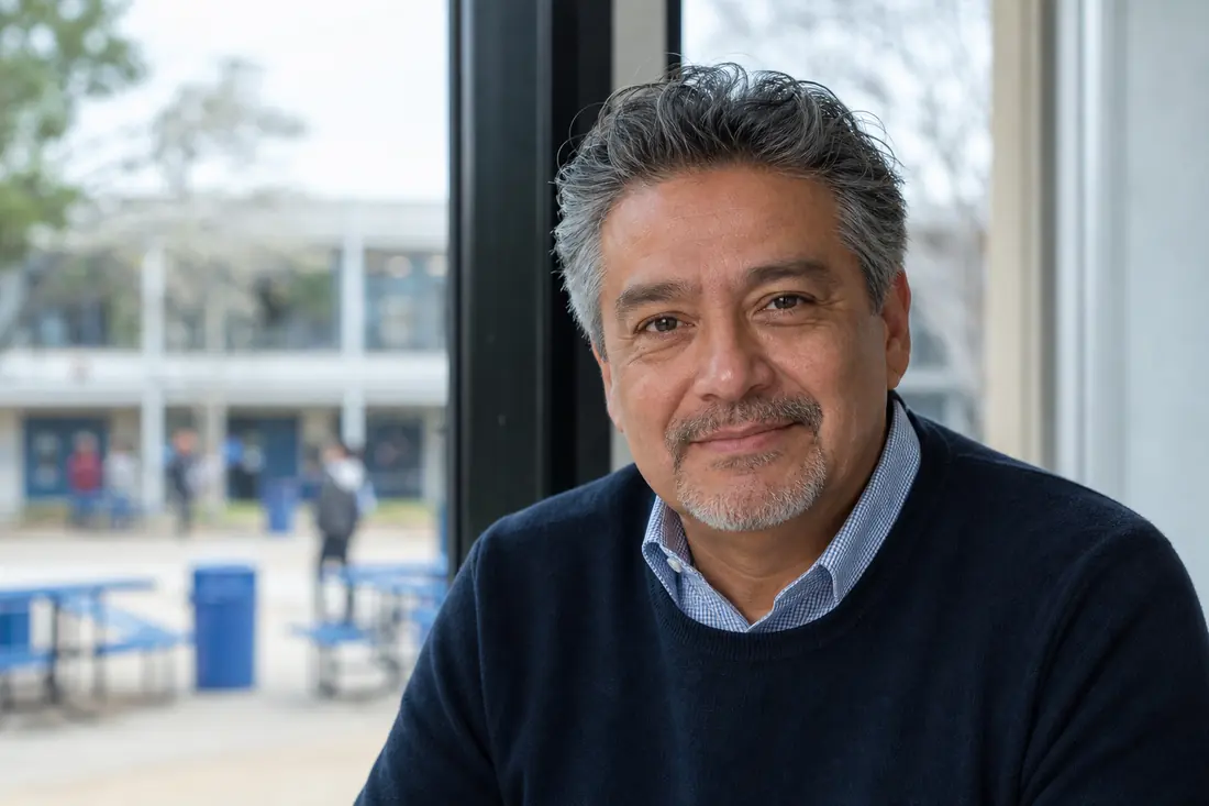 Portrait of Rafael M., sample curriculum coordinator in Mexico.