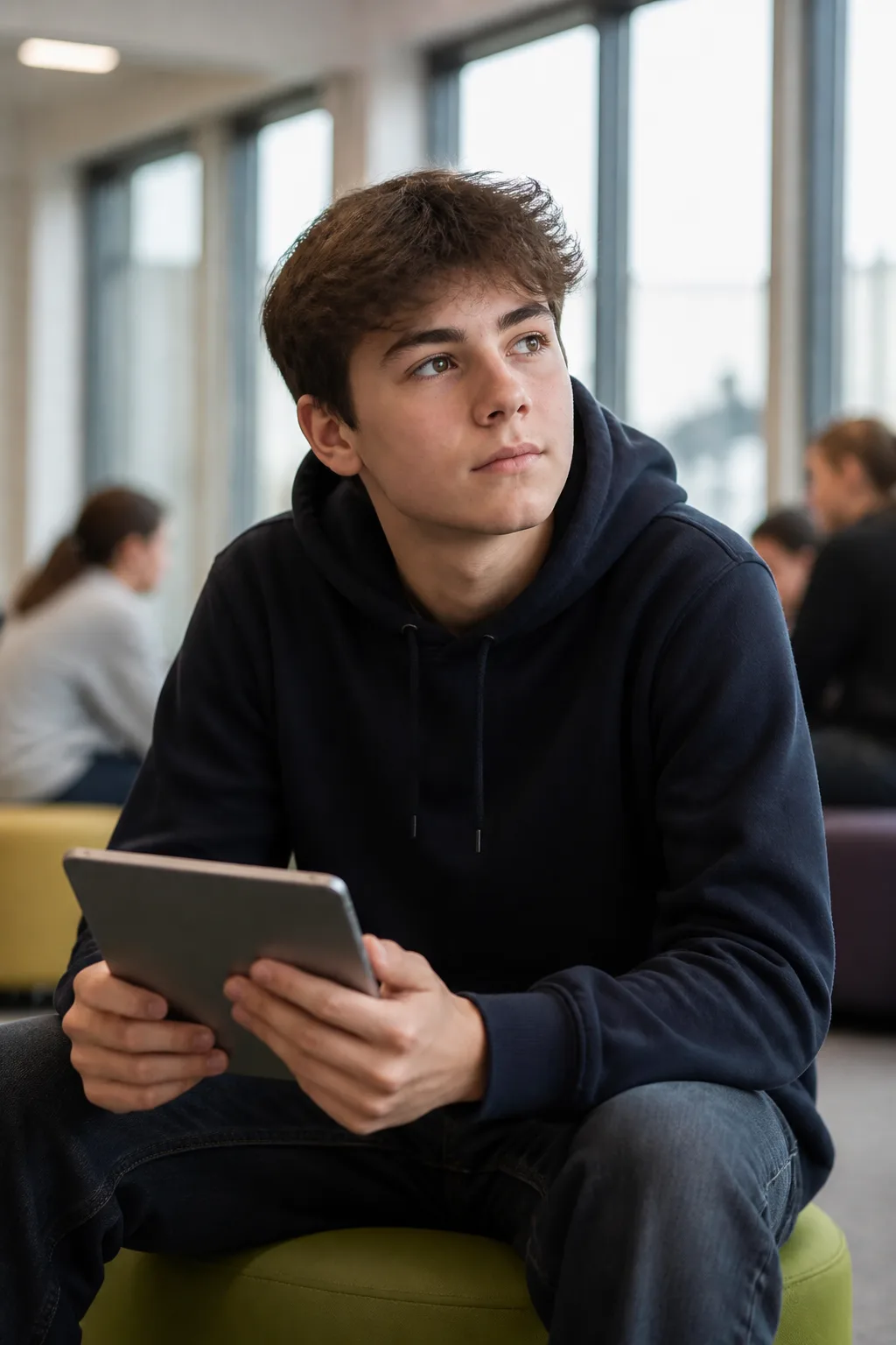 A student’s story accumulating over time.
